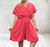 Made In Italy  Plus Size Magic  V Wrap Front Shirred Waist Playsuit One Size Fits UK 12-22