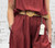 Toscana Moda One Size Loose Fit Elasticated Waist Shorts With Pockets & Belt Fit UK 10-18 White Or Wine