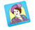 Lady Of The House Hyacinth Bucket Inspired Blue Cork Coaster