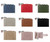 Long & Son Textured Faux Leather Tab Fastening Toggle Purse GZ9025-S