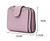 Long & Son Small Faux Leather Folding Purse With Stud Tab Fastening