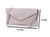 Long & Son Large Envelope Clutch Bag With Detatchable Shoulder Strap & Wristlet