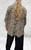 Made In Italy Beige Mix Leopard Animal Print  Open Front Jacket One Size Fits UK 10-20