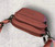 Long & Son Pink Real Leather Crossbody Pouch Phone Bag