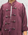 Italian One Size Plum Purple Jersey Military Style Jacket One Size Fits UK 10-18