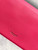Long & Son Fuchsia Pink Pebble Faux Leather PU Shoulder Clutch Bag With Wrist Strap