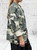 New Collection Made In Italy Green Camouflage Jersey Military Style Jacket One Size Fits UK 10-20