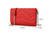 Long & Son Quilted Chevron Small PU Faux Leather Crossbody Shoulder Bag 8 Colours