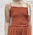 Diverse Italian One Size Shirred Top Strappy Wide Leg Jumpsuit One Size Fits UK 8-14 Brown,  Rust Or Black
