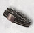 Grey Leather Crystal & Beaded Multi Strand Wraparound Bracelet (Wrap 5)