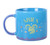 Zodiac Zest Aries Turquoise Glazed Ceramic Star Sign Mug