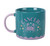 Zodiac Zest Cancer Star Sign Teal Green Glazed Ceramic Mug