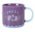 Zodiac Zest Pisces Star Sign Purple Glazed Ceramic Mug