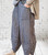 Made In Italy Shelby Textured Check Cocoon Tulip Cuff Pants One Size Fits 10-18