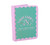 Zodiac Zest Teal Green & Lilac Sagittarius Star Sign Mini Hardback Notebook