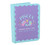 Zodiac Zest Purple & Aqua Pisces Star Sign A7 Mini Hardback Notebook
