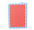 Zodiac Zest Orange & Aqua Aquarius Star Sign A7 Mini Hardback Notebook