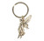 Stardust Fairy Gold Alloy Fairy Keyring 