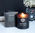 Spellbound Secrets Protection Frankincense & Myrrh Black Glass Scented Candle 
