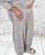 Made In Italy Studded Star Jersey 2pc Lounge Set With 7/8 Cocoon Pants One Size Fits UK 8-14