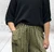 Made In Italy Textured Check Shelby Cocoon Tulip Cuff 7/8 Pants - One Size Fits UK 10-18