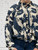 Made In Italy Big Cat Cheetah Print Jersey Bomber Jacket  - One Size Fits UK 8-16