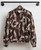 Made In Italy Big Cat Cheetah Print Jersey Bomber Jacket  - One Size Fits UK 8-16
