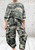 New Collection Camouflage Camo Khaki Relaxed Raglan Short Sleeved Jersey Top One Size Fits UK 10-20