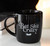 Bat Shit Crazy Black Ceramic Mug