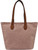 Super Soft Faux PU Leather Contrast Handle Zip Fastening Shopper / Tote Bag 5 Colours