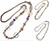Bohemian Crystal Stone & Bead Gold Disc Lagenlook Long Necklace Style 38 White, Nude Pink Or Cream