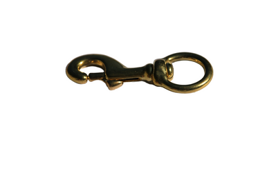 Item # 225 B 1, Snap Hook - Swivel Eye - Solid Brass - 225B   On Zoron  Manufacturing, Inc.