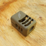 ARCHON MFG GLOCK COMPENSATOR 9/16-24 .40 CALIBER LIMITED EDITION FDE DURACOAT