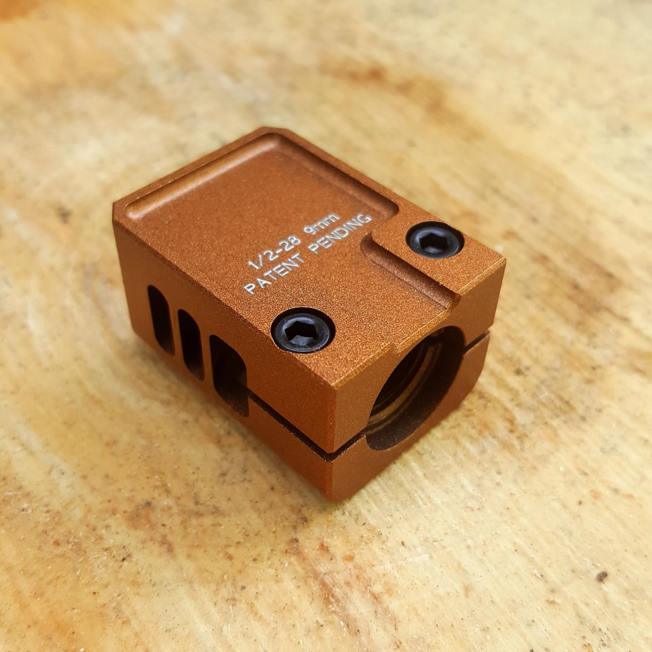 ARCHON MFG GLOCK COMPENSATOR 1/2-28 9MM LIMITED EDITION ALICE COPPER