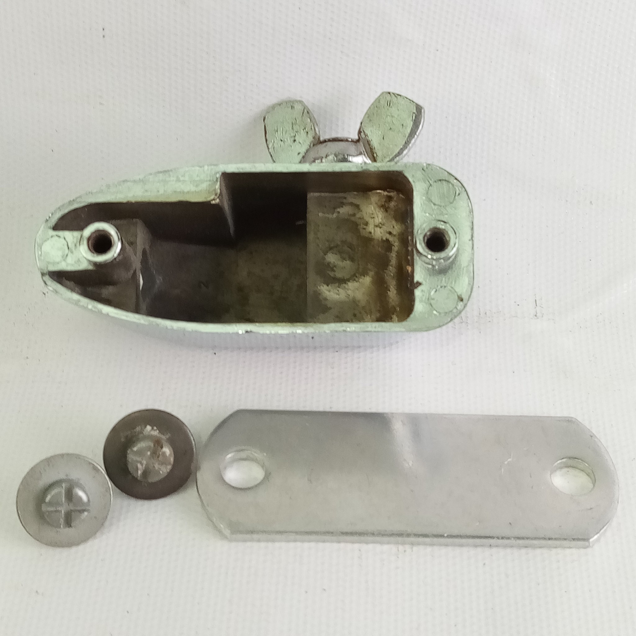 *Slingerland Floor Tom Leg / Bass Drum Cymbal LArm Mount Holder Vintage 60s USA Counterhoop