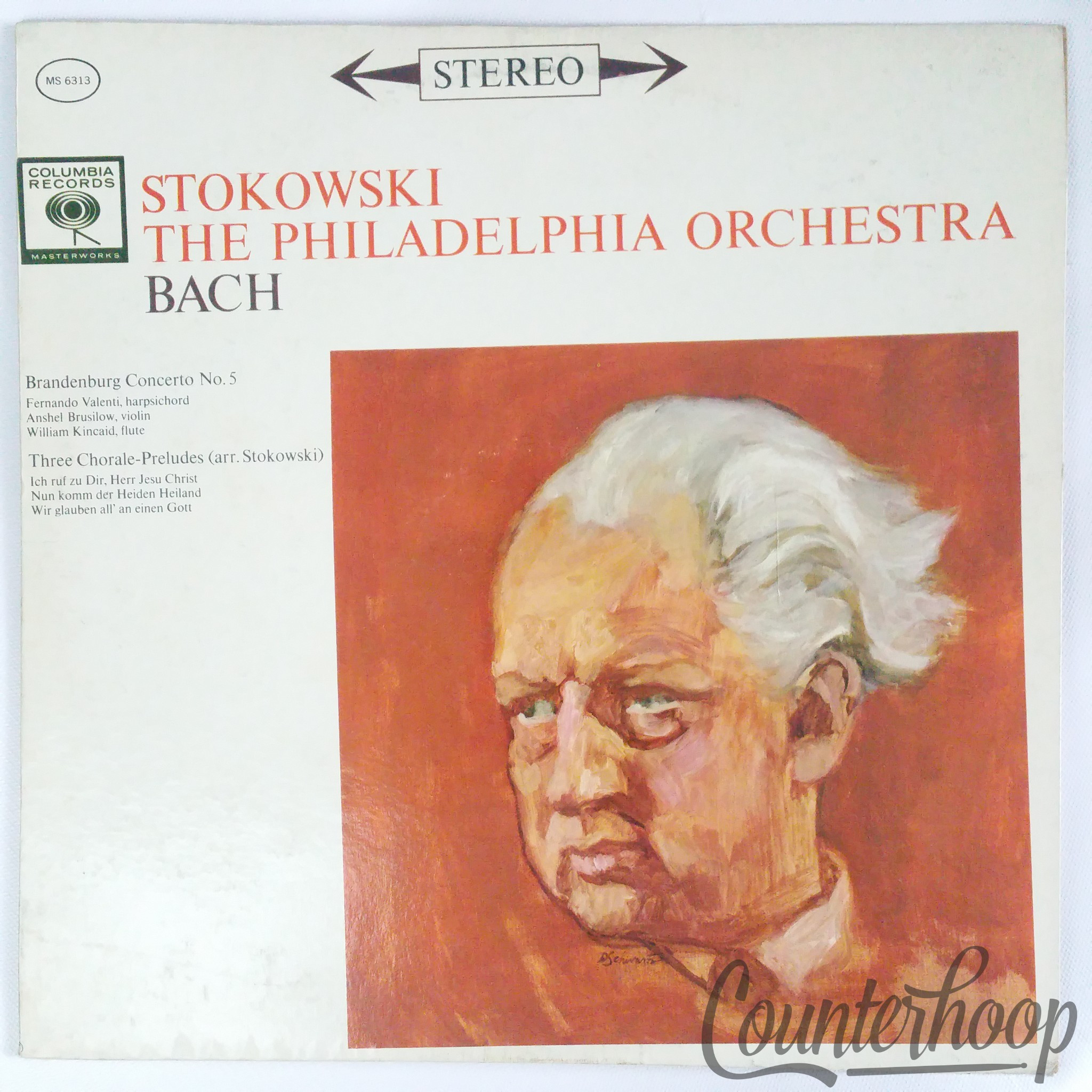 Leopold Stokowski,The Philadelphia Orchestra-Bach Mono Columbia