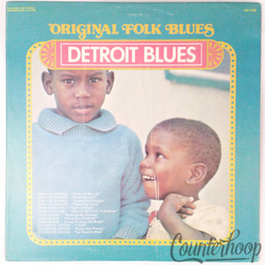 Various– Detroit Blues-EXC John Lee Hooker/Eddie Kirkland/Burns/Sylvester Cotton