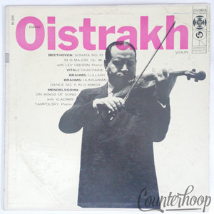 David Oistrakh-Beethoven: Sonata No10 In G Major, Op96/Brahms/Mendelssohn VG++56