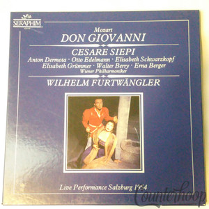 Mozart - Don Giovanni-Live Performance Salzburg 1954 3LP Box Set Seraphim IC6145