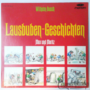 Wilhelm Busch – Lausbuben Geschichten 1971 Germany Maritim – 47 047 NW Audiobook