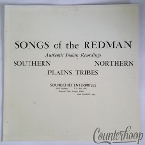 Tribal Singers-Songs Of The Redman (Southern, Northern, Plains Tribes)VG+Montana