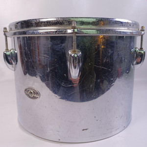 Slingerland 9x13" 3-Ply Chrome Over Wood Concert Tom Drum Sound King 70s USA COW