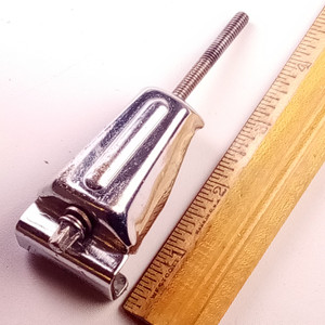 Premier 1+ 4"Bass Drum Tension T-Rod+Claw 70s Chrome Marching Parade Kick UK Premier 1+ 4"Bass Drum Tension T-Rod+Claw 70s Chrome Marching Parade Kick UK