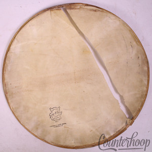 George Geo H Way 14"Calf Skin Snare Drum Slunk Head Batter/Resonant Vintage 6ply George Geo H Way 14"Calf Skin Snare Drum Slunk Head Batter/Resonant Vintage 6ply