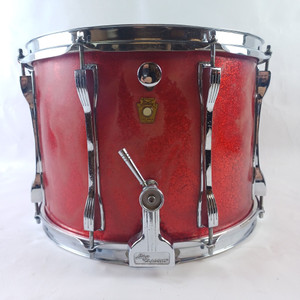 Ludwig 10x14"Red Sparkle Snare Drum Vintage69 Marching/Parade Buddy Rich Classic Ludwig 10x14"Red Sparkle Snare Drum Vintage69 Marching/Parade Buddy Rich Classic