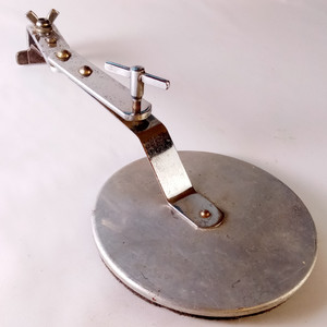 Slingerland External Bass Drum Muffler Clamp-On Hoop-Mount Chrome Vintage60s W&A Slingerland External Bass Drum Muffler Clamp-On Hoop-Mount Chrome Vintage60s W&A