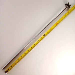 Leedy/Ludwig 5/16x21" Rod Straight Arm Chrome Cymbal Holder Mount Vintage30s USA