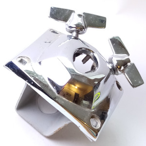 Premier Elite Lokfast Bass Drum Double Tom Post Arm Receiver Mount Chrome 60-70s Premier Elite Lokfast Bass Drum Double Tom Post Arm Receiver Mount Chrome 60-70s