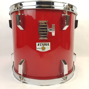 Tama 12x13" Rockstar Pro Tom Drum Fire Storm Red Japan Vintage 80s MIJ Rack/Ride