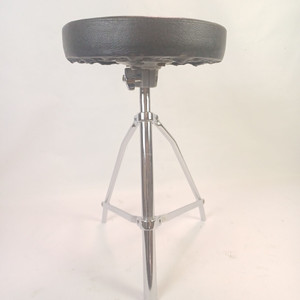 Ludwig 60s Porto-Seat Drum Set Throne Vintage Adjustable Chair Script USA#1025-1